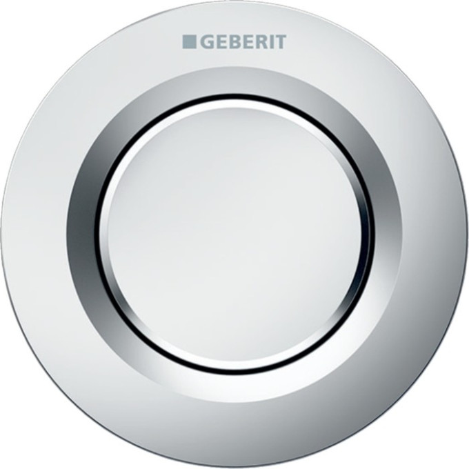 Кнопка смыва для унитаза GEBERIT TYPE 01 116.041.46.1 матовый хром