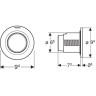 Кнопка смыва GEBERIT TYPE 116.040.21.1 для унитаза